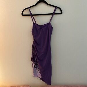 Purple Bratz x Dollskill slinky dress